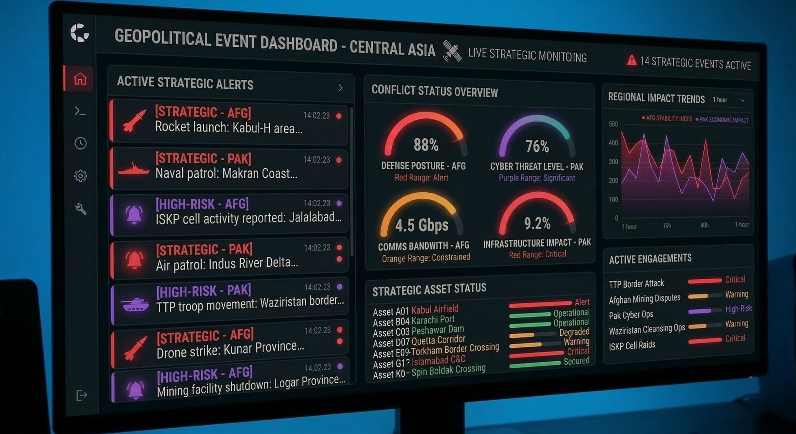 Alerting dashboard